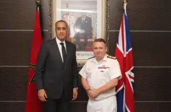 Abdellatif Hammouchi reçoit le conseiller militaire supérieur britannique pour la région MENA