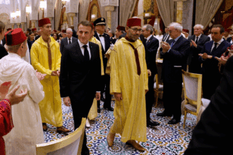 Message de félicitations du Roi Mohammed VI au président Emmanuel Macron