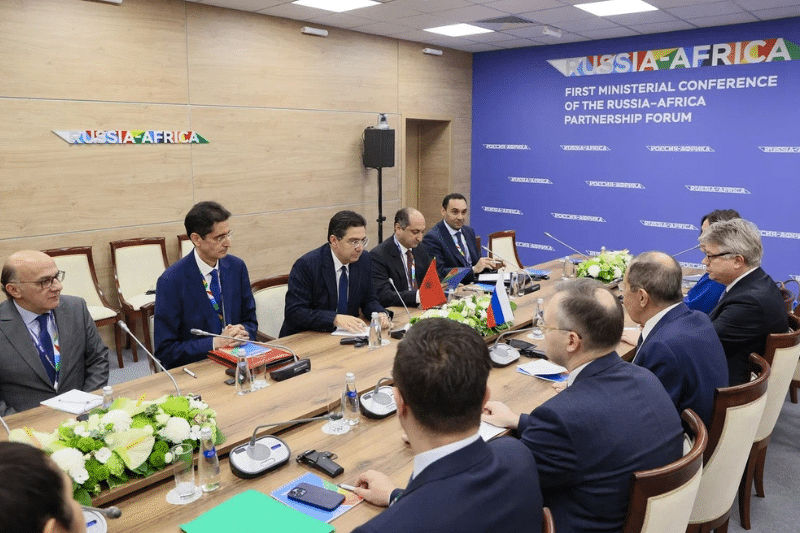 Nasser Bourita s'entretient à Sotchi avec son homologue russe Serguei Lavrov