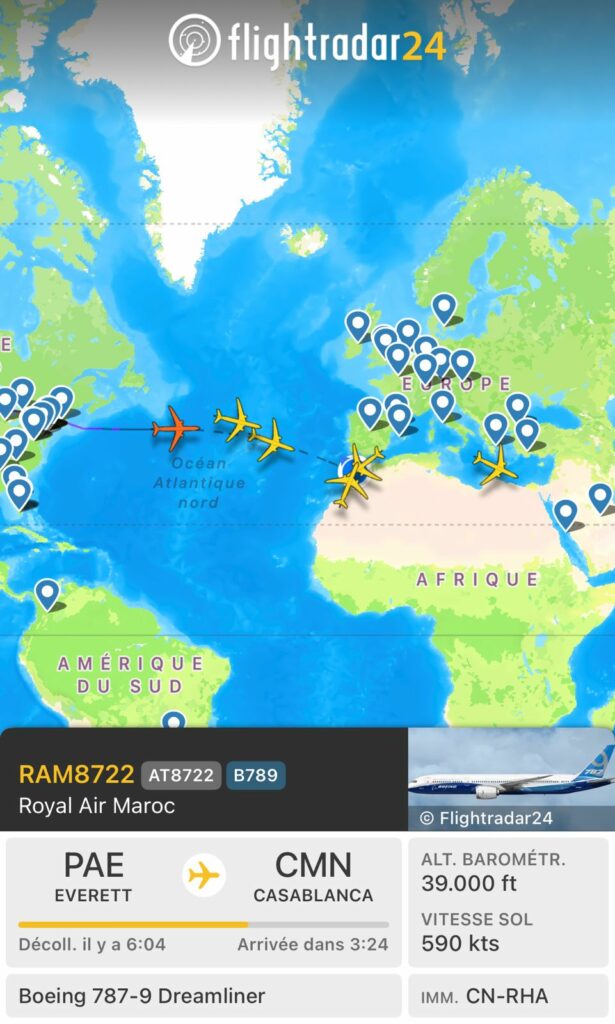 La RAM reçoit un nouveau Dreamliner ce dimanche 24 novembre