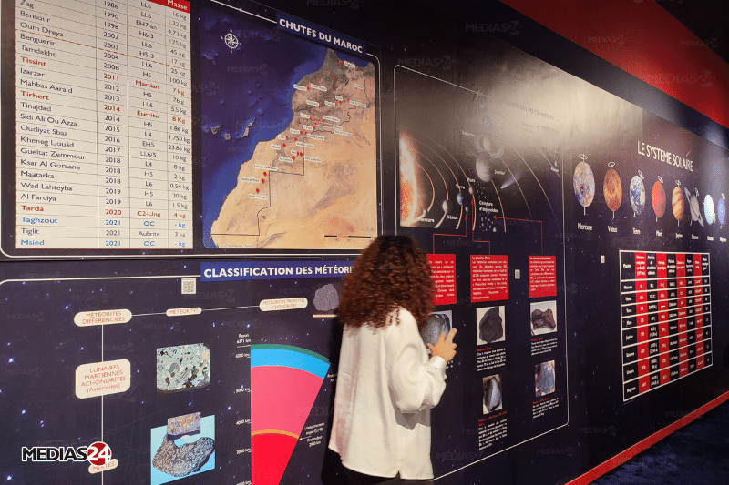 Immersion dans l'univers fascinant des météorites à l'Expo-Musée de la Fondation Attarik