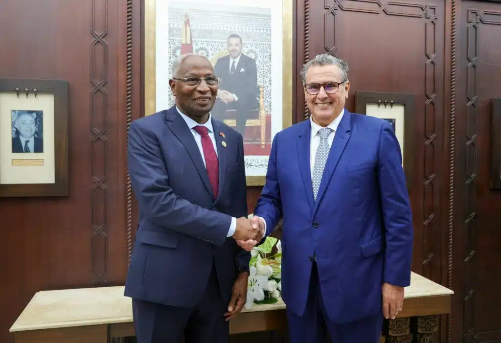 Aziz Akhannouch s’entretient avec son homologue de la République de Guinée