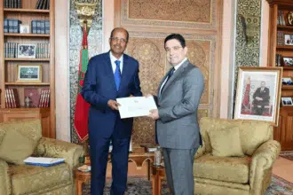 Nasser Bourita reçoit son homologue djiboutien, porteur d'un message écrit au Roi Mohammed VI