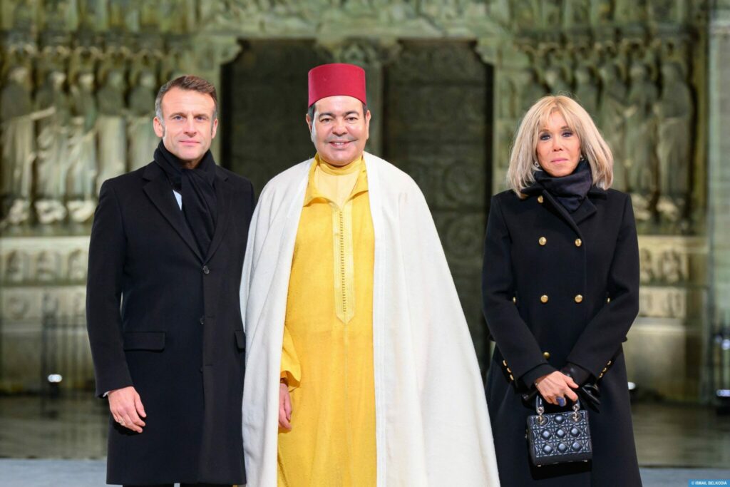 Le Prince Moulay Rachid représente le Roi à la réouverture de la cathédrale Notre-Dame de Paris