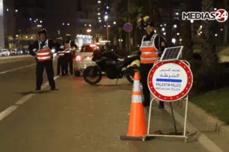 Vidéo. À Casablanca, un dispositif sécuritaire renforcé pour la nuit du Nouvel An