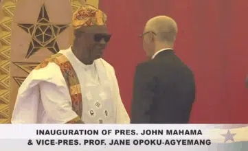 Rachid Talbi Alami représente le Roi à la cérémonie d’investiture du président élu du Ghana