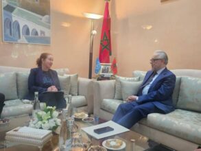 Le Secrétaire général du gouvernement reçoit la nouvelle représentante du PNUD au Maroc