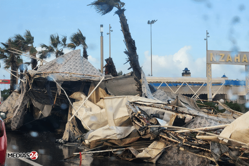 En images, les dégâts des dernières intempéries à Tanger et à Casablanca