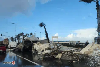 En images, les dégâts des dernières intempéries à Tanger et à Casablanca