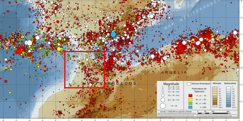 De magnitude 5,2, la secousse de Ouezzane est un événement rare dans une zone sismique active