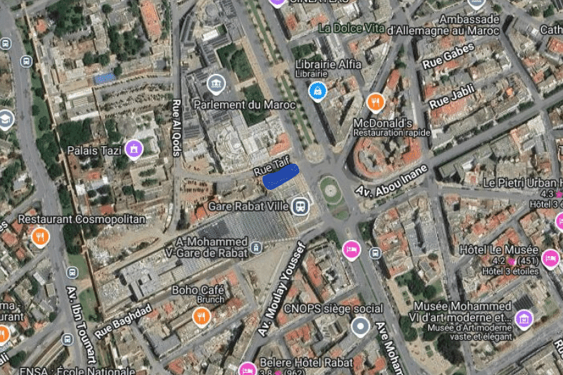 Rabat : six plateformes souterraines pour taxis en projet