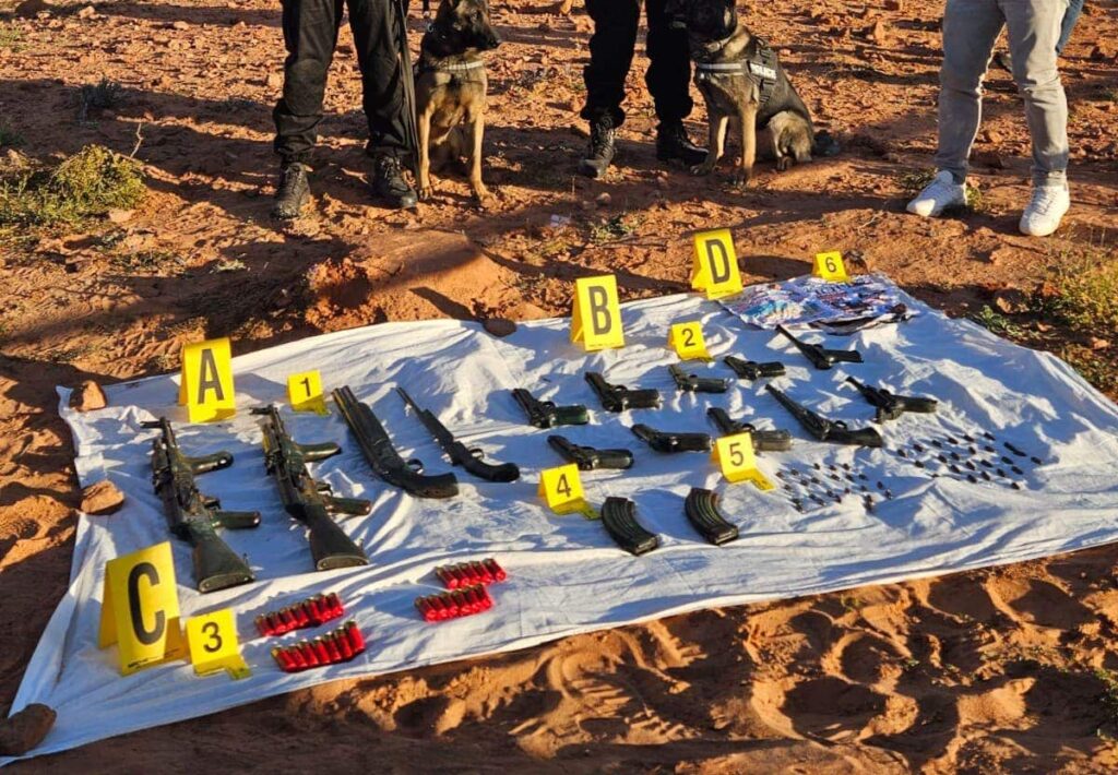 Cellule terroriste liée à Daech : une cache d’armes découverte près de la frontière orientale du Maroc