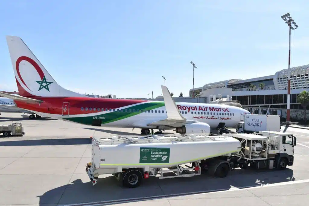 Vivo Energy Maroc et Royal Air Maroc opèrent le premier vol au carburant durable
