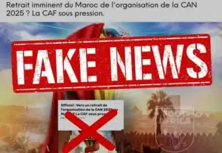 Non, la CAF ne compte pas retirer la CAN 2025 au Maroc : retour sur un deepfake