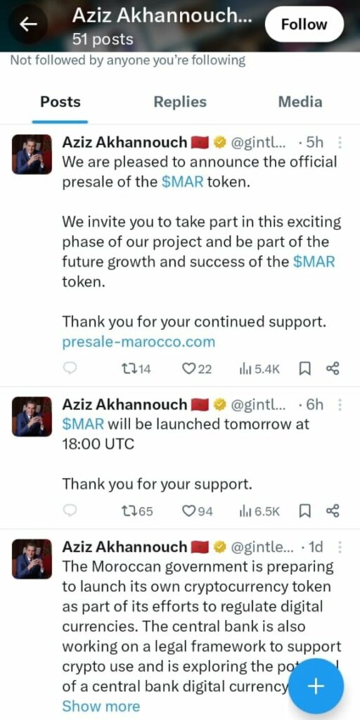 Un faux compte usurpe l’identité du chef du gouvernement sur X, ses services démentent