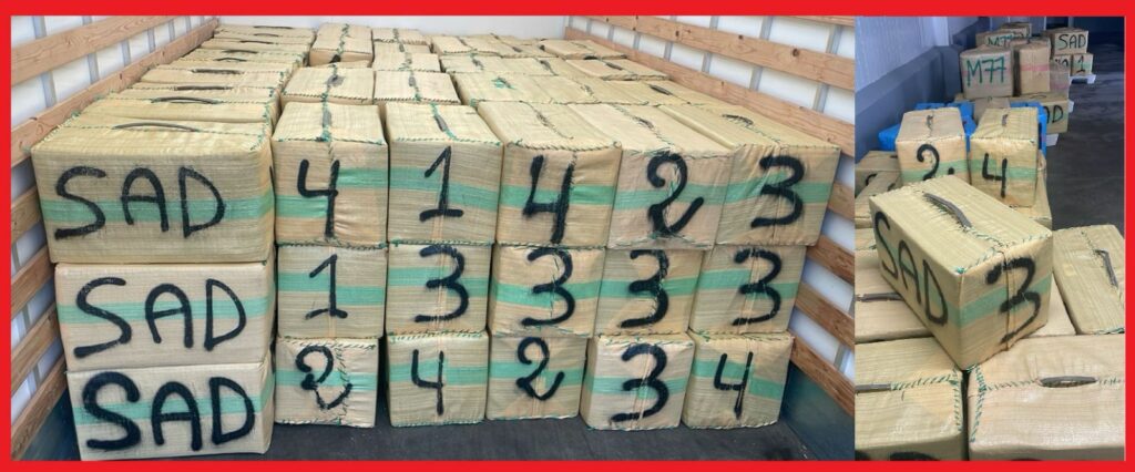 Drogues : saisie de 5,7 tonnes de chira à Moulay Bousselham