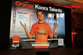 Brahim Diaz, parrain de l'initiative Orange Koora Talents