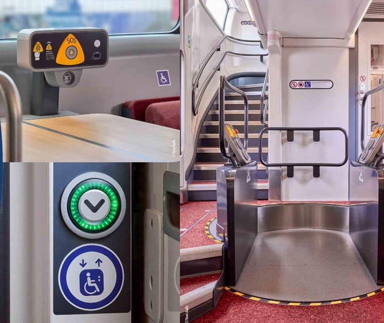 Voici à quoi ressemblera l'intérieur des nouvelles cabines commandées pour l'extension de la LGV à Marrakech