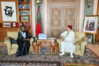 Nasser Bourita reçoit son homologue centrafricaine, porteuse d'un message écrit au Roi du président de la République