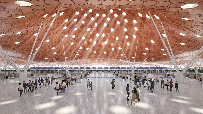 Voici à quoi ressemblera le nouveau terminal de l’aéroport Mohammed V de Casablanca