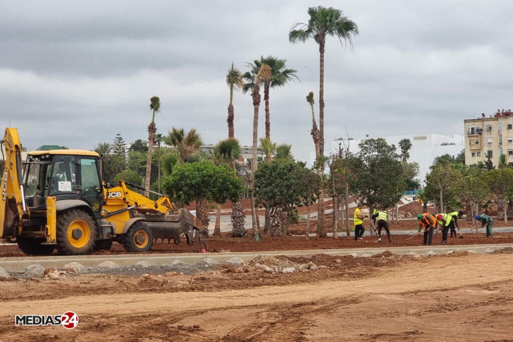 Casablanca : les travaux de l'étang d’El Oulfa, futur poumon vert de la métropole, sont à 50% d'avancement