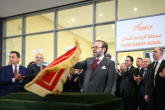 Le Roi Mohammed VI lance les travaux de la ligne grande vitesse Kénitra-Marrakech