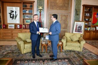 Sur instructions du Roi, Nasser Bourita reçoit le vice-Premier ministre irakien