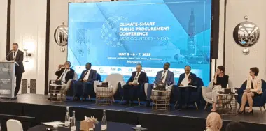 Rabat. Climate Smart Public Procurement Conference pour les pays du monde arabe et de la région Mena