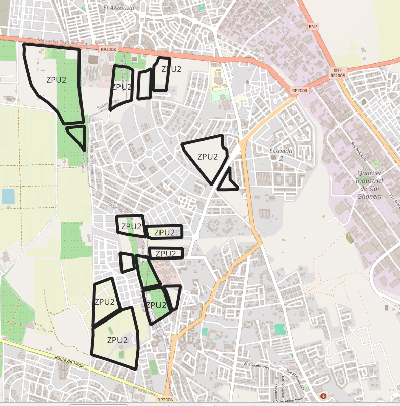 Marrakech. 8 nouveaux projets urbains dans le nouveau Plan d’aménagement de Ménara et de Gueliz