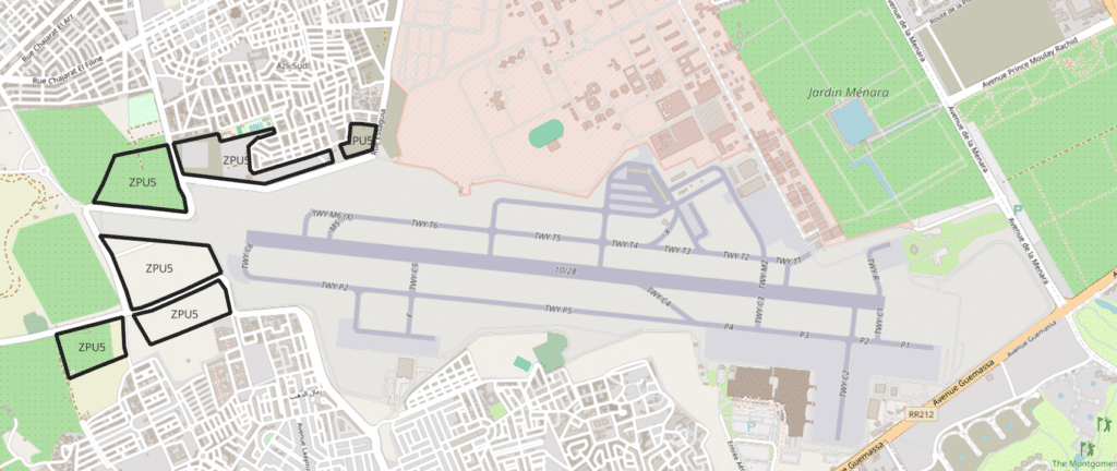Marrakech. 8 nouveaux projets urbains dans le nouveau Plan d’aménagement de Ménara et de Gueliz