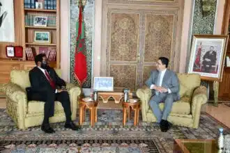 Nasser Bourita reçoit le président de la Commission des affaires étrangères au Parlement du Ghana