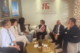 Cannes : le pavillon marocain met en lumière de jeunes talents, sous le regard de Rachida Dati