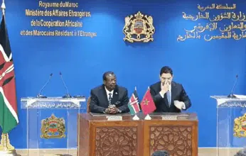 Point de presse de Nasser Bourita et du Premier ministre, ministre des AE du Kenya