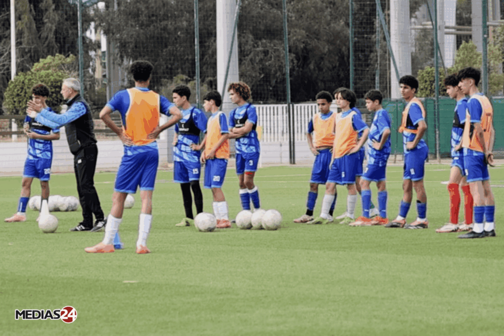 Les pensionnaires du Centre Fédéral de football et de formation à Saidia bénéficient d'un encadrement optimal