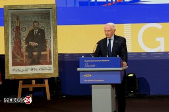 André Azoulay reçoit le prix Boutros Boutros-Ghali de la Paix