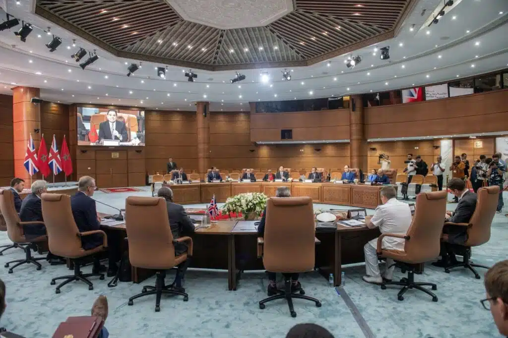 Signature des accords entre le Maroc et le Royaume-Uni