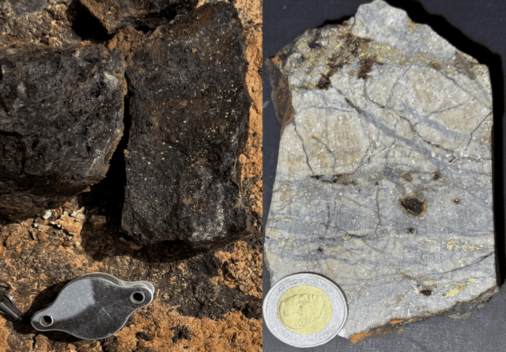 Des minéralisations cuivre prometteuses ont été découvertes à Timarighine par la société canadienne Morocco Strategic Minerals.