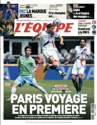 L'homme providentiel du PSG Achraf Hakimi encore une fois décisif