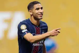 Achraf Hakimi en visite médicale au CHU Mohammed VI de Rabat