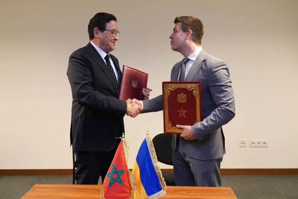 Ministre de transport Maroc Ukraine