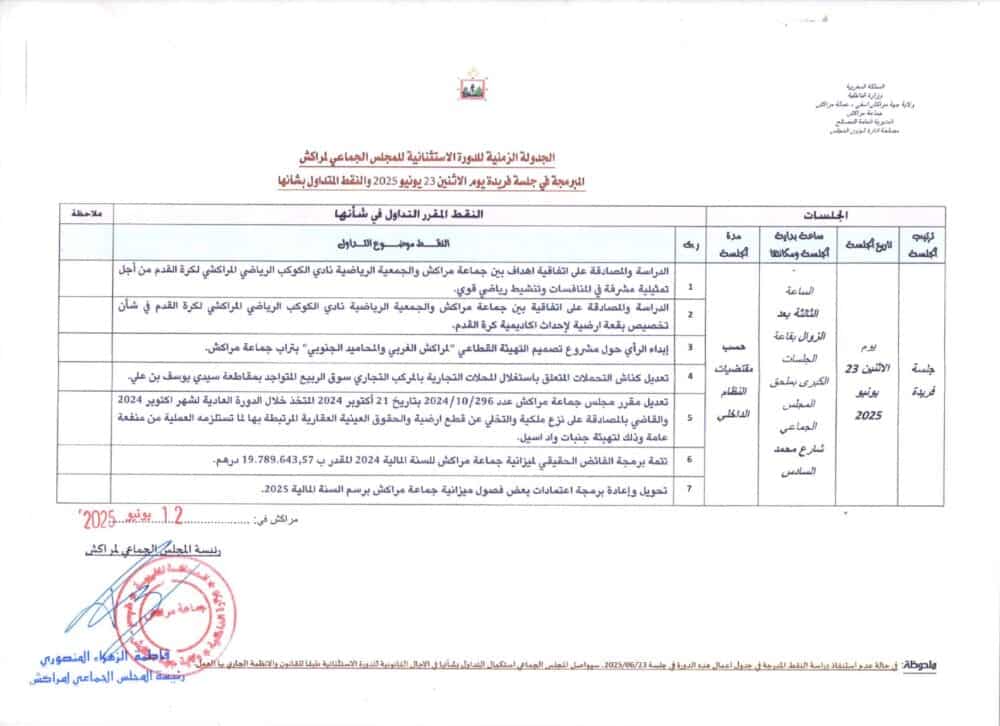 Ce que pensent les élus de la ville ocre du plan d’aménagement Marrakech-Ouest