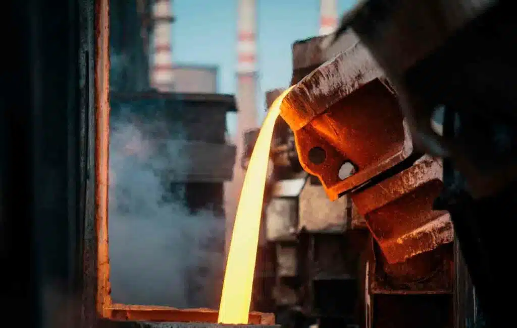fonderie de métal