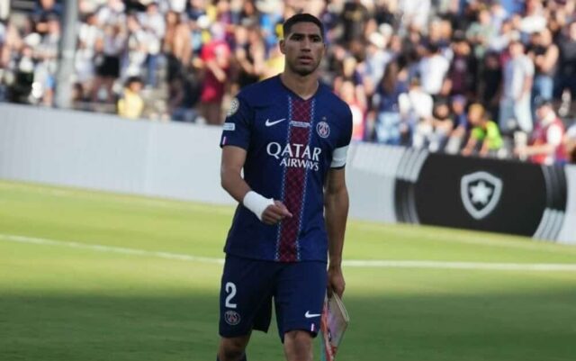 Achraf Hakimi est candidat au ballon d'or