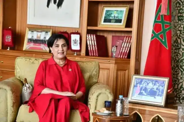 Gabriela Sommerfeld, ministre des Relations extérieures et de la mobilité humaine de la République d’Équateur.