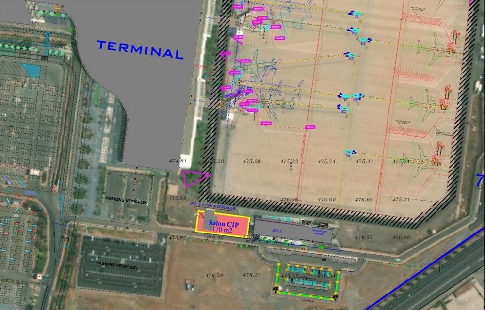 Aéroports : des salons VVIP bientôt aménagés à Casablanca, Marrakech et Rabat Plan du salon VVIP aéroport Marrakech