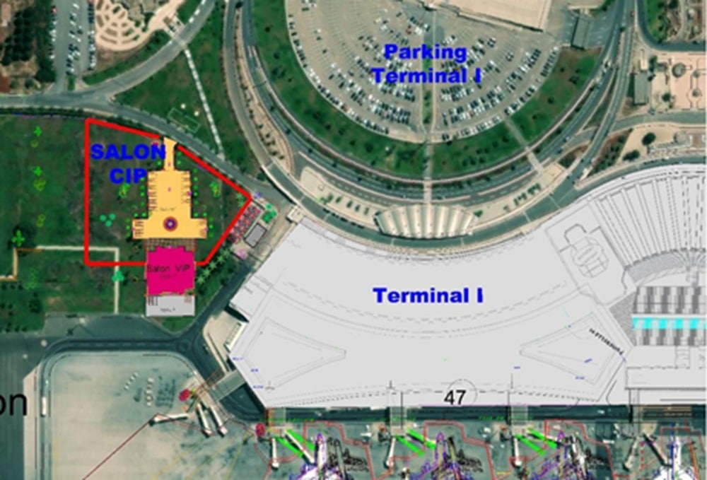 Aéroports : des salons VVIP bientôt aménagés à Casablanca, Marrakech et Rabat Plan du salon VVIP aéroport Casablanca Mohammed V