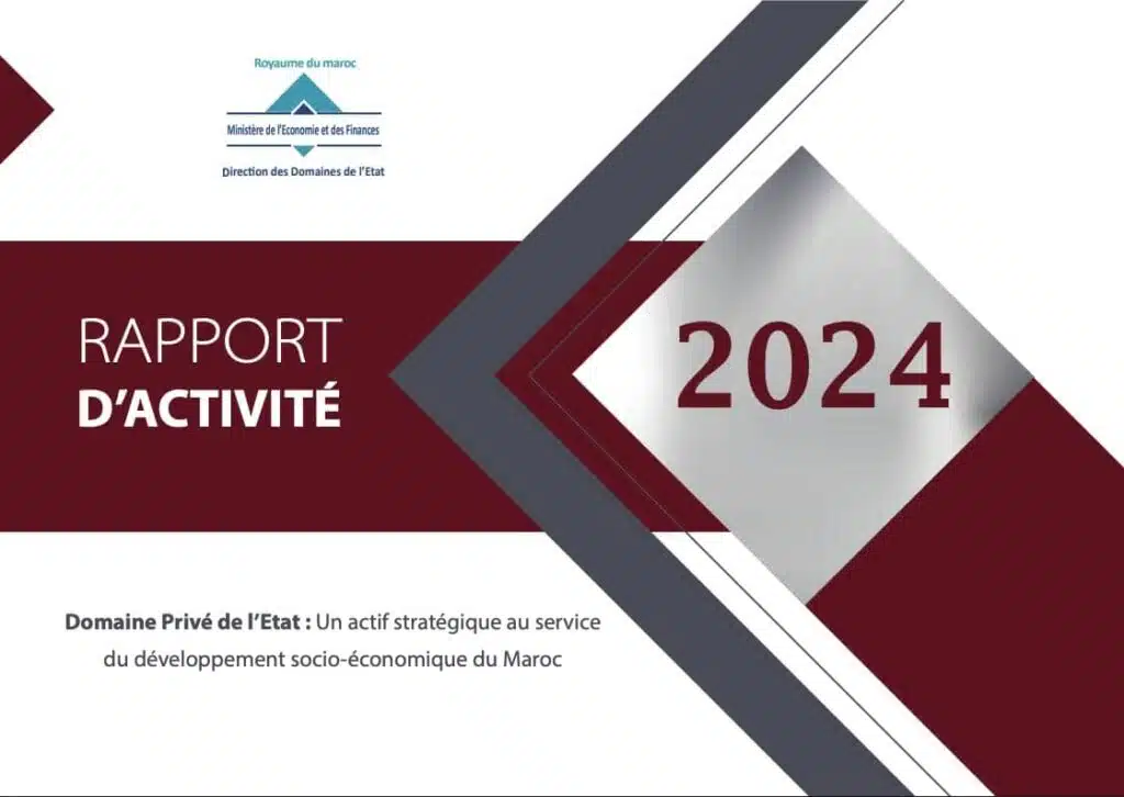 Explorez le rapport d'activité de la Direction des domaines de l'État