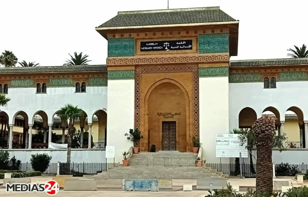 Le tribunal civil de première instance de Casablanca.