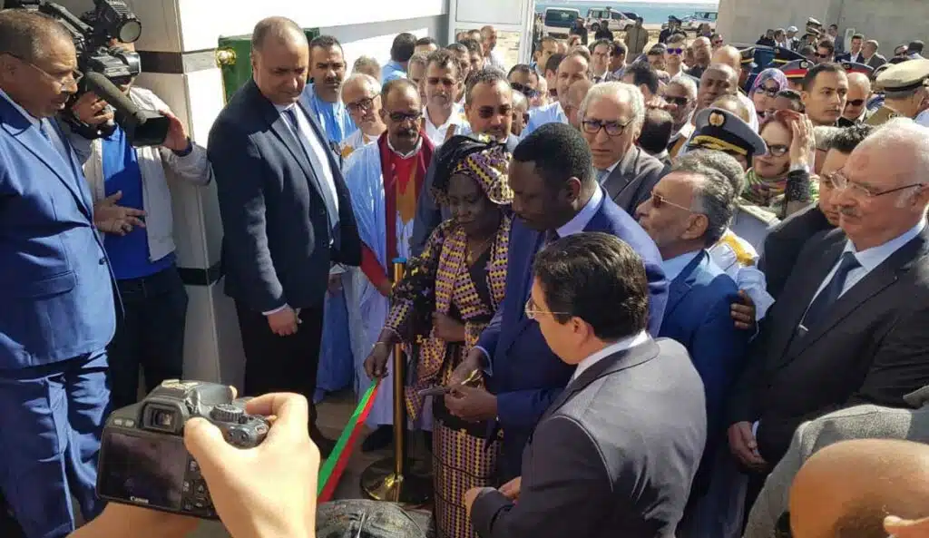 Inauguration en janvier 2020 du consulat général de la République de Gambie à Dakhla.