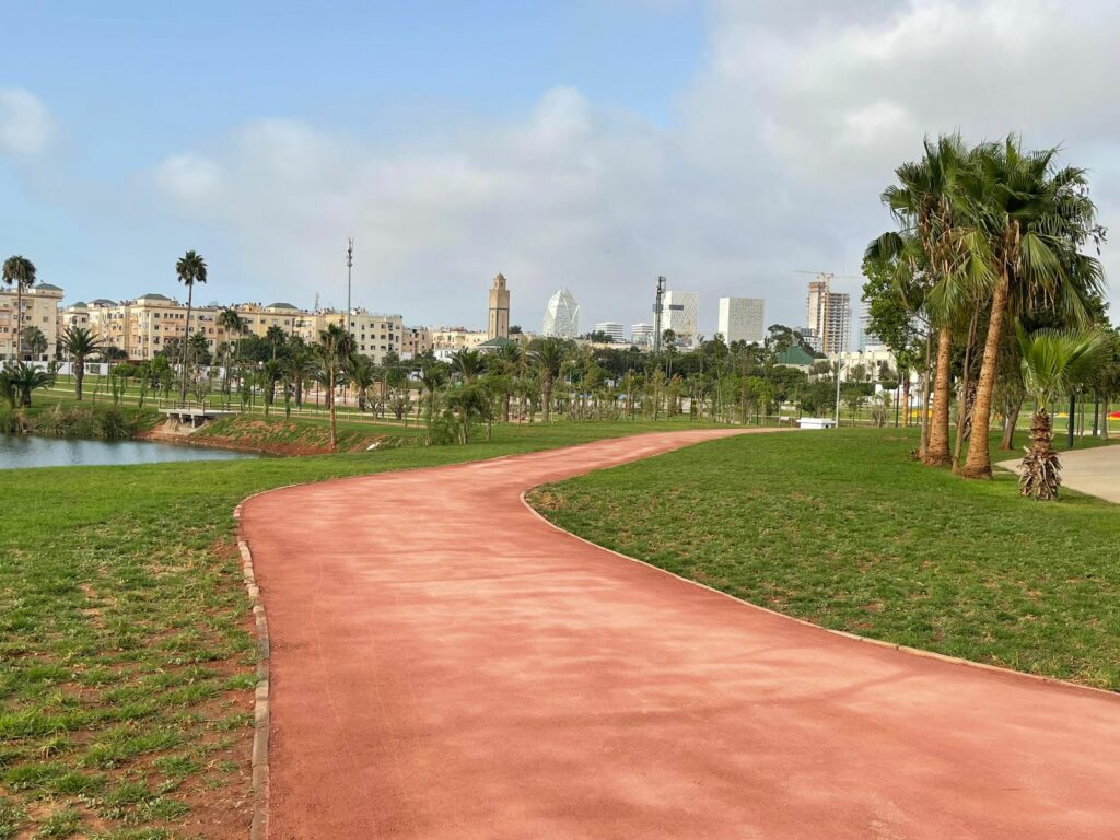 Parc de l’étang du quartier Oulfa : inauguration prévue le 20 août Parc de l’étang du quartier Oulfa : inauguration prévue le 20 août